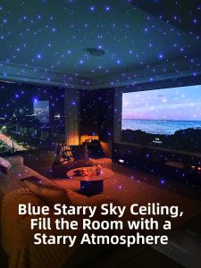 Twelvetooo | Star Projector Night Light with Ambient Lighting and Sound Activation