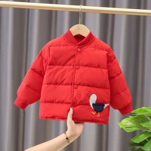 Lightweight White Duck down Childrens Jacket Thin Autumn Winter Clothes for Boys And Girls Baby Warm Coat Inner Liner