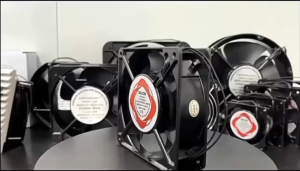 พัดลมระบายความร้อน ระบายอากาศ ตู้คอนโทรล พัดลมตู้RACK ตู้ฟักไข่ ตัวลมAC 12Cm 220-240V ไม่มีปลั๊ก