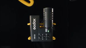 (Fullbox) Micro Shotgun GODOX IVM-S2 Mic Thu Âm Cho Điện Thoại Máy Ảnh Máy Quay Video Vlog ASMR Mukbang Livetream Youtube