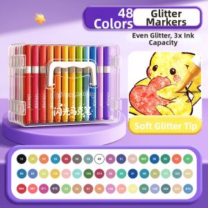 MINGZHUO | Glowing Soft-Tip Acrylic Markers