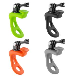 TELESIN Mini Fishing Bracket Action Camera Silicone Adjustable Flexible Mount For Gopro Insta360 DJI Action Camera Accessories