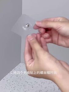 Kệ Gắn Tường Bằng Thép Không Gỉ Có Thể Thoát Nước Dành Cho Nhà Tắm Nhà Bếp Góc Tường Khung Tam Giác Dày Thanh Phẳng