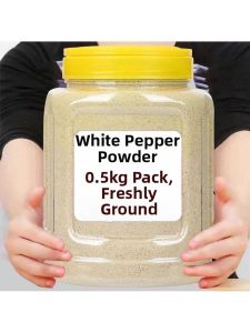 Pure Authentic Handmade White Pepper Powder Deodorizing For Commercial Use