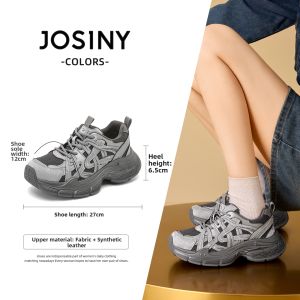 Josiny | Elevated Dad Sneakers Female Leisure Shoes
