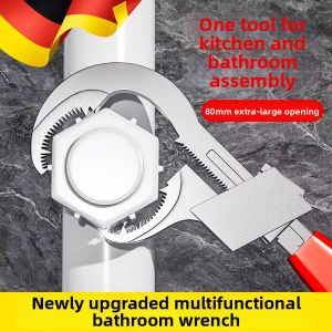 MUHONGYU | Multifunctional Large Opening Sink Wrench for Plumbing