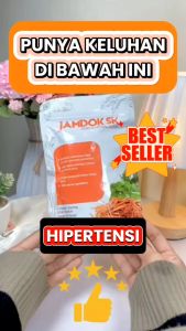 Herbal Alami untuk Bantu Kontrol Tekanan Darah Tinggi – Jamdok SK Teh Herbal – Isi 20 Kantong