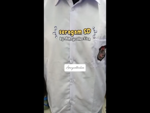 Kemeja polos Lengan Panjang SD SMP SMA TWIST/ Elemen Baju putih polos untuk  kuliah Kerja Umum Dewasa Seragam sekolah Lengkap