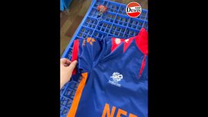 2024 West Indies and the United States cricket NEPAL PLAYER POLO SHIRT-FREE CUSTOM NAME AND NUMBER