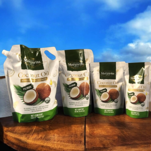 Margarita COCONUT COOKING OIL Pure Refined with MCT Stand Up Pouch (259ml 450ml 900ml 1800ml) FDA