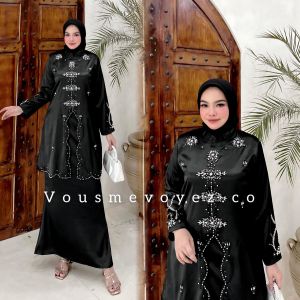 NEW !!!! STELAN KEBAYA KURUNG MELAYU PAYET JAHIT MANUAL / SET ROK KEBAYA KURUNG PAYET / STELAN KEBAYA ROK SATIN / KEBAYA WIDUDA / KEBAYA MELAYU / KEBAYA MALAYSIA