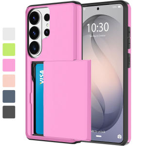 for Samsung S26 Ultra Wallet Case with 2 Card Holder Credit Slot Shockproof Hybrid Armor Phone Case for Galaxy S26+/S26 FE/S25 Ultra/S25 Edge/S24 ultra/S23+/S22/A57/A37/A17/A56/A36/A26/A16