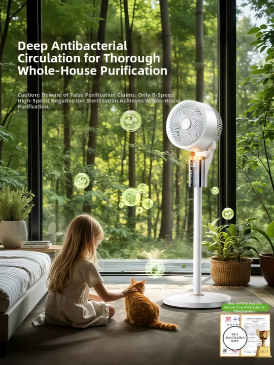 Niye | Home Large Airflow Mini Cooling Quiet Standing Fan 2026 New