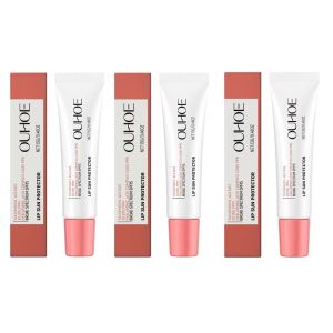 OUHOE | Sun Protection Moisturizing Lip Balm UV Shield Repair Soothe Dryness Lightweight Travel Lips Care Daily Outdoor Lip Makeup Balm