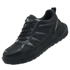DINGGU | Puncture-Resistant Steel-Toe Lightweight Breathable Slip-Resistant Safety Shoes