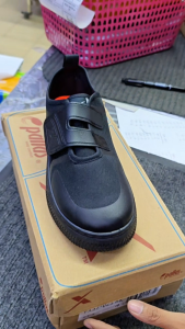 PALLAS X Kasut Sekolah Hitam Sekolah Rendah / Primary Black School Shoe Pallas Jazz PX25-025BK / PX37-025BK