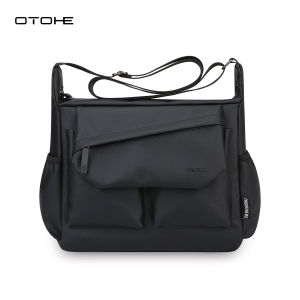 OTOHE Mens Shoulder Bag Large Capacity Messenger Bag Business Bag Waterproof Travel Bag Sports Bag Cross Body Bag Lightweight Casual Bag Leisure Sport Street Bag