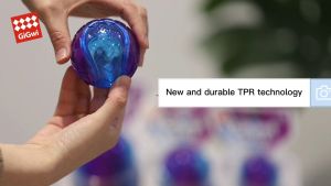 [GiGwi] Signature Ball with Squeaker - Dog Toy | Squeaks Bounces & Floats | Ideal For Dogs That Love To Play Fetch Outdoors | Designed To Be Easy For Dogs To Grip