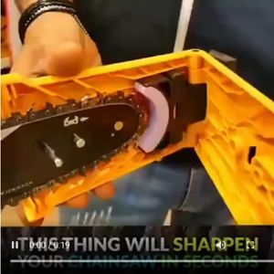 Pengasah Rantai Chainsaw Sah Asahan Gergaji Rautan Mesin Pertukangan Chain Saw Asahan Chainsaw