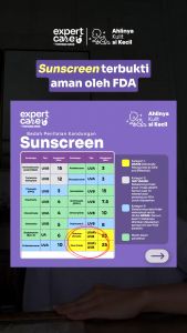 Expert Care Sunscreen Daily Sun Protection Spf 50+ Pa+++ Tube 50 Gr - Melindungi Dari Sinar Uva Uvb