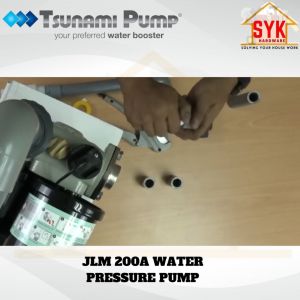 SYK Tsunami Water Pump JLM200A Water Pressure Pump Water Pump Home Waterpump Pump Air Rumah Automatic