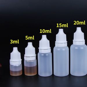 Bộ 10 Chai nhỏ mắt/chai nhỏ mũi/ lọ nhỏ mắt/vỏ chai đựng mực xăm/chai nhựa -BeloveShop