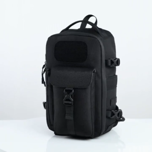 Resilver Large Capacity Waterproof Tactical men Sling Bags Male functional Chest Bag Outdoor Sports Crossbody Bag