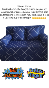 Sofa bed INOAC Sofa ruang tamu Uk 200x120x20cm Sofabed Busa EON LG D23 garansi anti kempes 10 tahun
