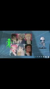 Alien Stage Lenticular Photocards (Sua Mizi Hyuna Luka Ivan Till)