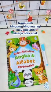 Buku Anak: Buku Aktivitas Angka dan Alfabet Pertamaku (Untuk Usia 3+ Tahun) | Embun Books