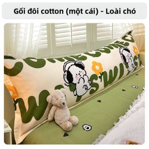 MUSHABAI | Vỏ Gối Dài Hình Thú Bông 1.8/1.2m