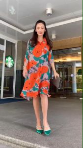 ผ้าลายดอกไม้เริ่ดๆ แพทเทิร์น เฉลียงปลาย เพิ่มดีเทล ให้สปริงตัว  ➰➰ สวยงามมากกก เนื้อผ้าพลีทเนื้อนิ่ม นุ่ม เด้ง  ใส่สบาย งานสวยปัง แบบงาน Brand 😉   ชุดเดียวเอาอยู่ สวยถูกใจ แน่นอนคร่าา ❤️❤️  ** งานคัตติ้งประณีต อัดพลีทลอนเล็ก AA Premium เน้นย้ำถึง 3 ครั้ง