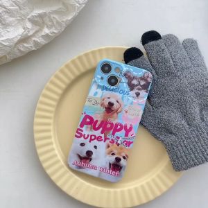 🔥 ลูกสุนัข Dog น่ารัก เคสไอโฟน 14Pro Max สำหรับ iPhone 11/12/13/14/11Pro Max และ iPhone 14Pro Max รีบ 1 บางตัว