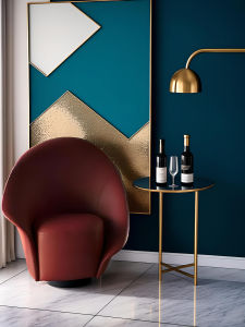 Italian Normcore Designer Special-Shaped Leisure Chair Beauty Salon Coffee Shop Accessible Luxury Conference Chair Fabric Balcony Armchair