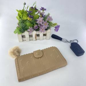 EasyGo Ruth New Korean Millenial Trendy Casual Leather Ladies Long Wallet Card Holder For Womens 2533