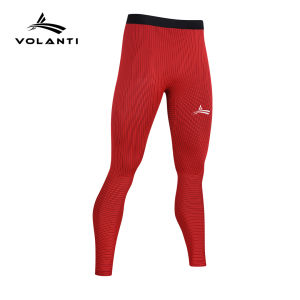 VOLANTI | Mens Smart Temperature Control High Elastic Moisture Wicking Textured Running Training Compression Pants