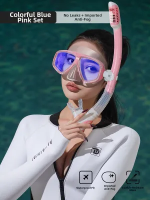 FEIYAAOSI | Prescription Diving Mask Full Face Snorkel Mask