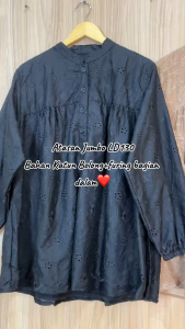 Atasan Jumbo Ld 130 Cm Model Katun Bolong Full Furing - Flea Blouse
