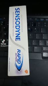 [ HÀNG CÔNG TY NHẬP KHẨU] Kem đánh răng giảm ê buốt Sensodyne Rapid Action 100mg - Giúp trắng răng  giảm ê buốt.