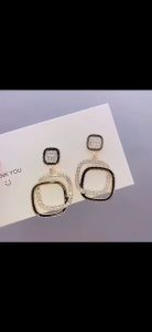 RED-Anting Wanita Model Tindik/Anting Fashin/Anting wanita Korean style/Accesoris Wanita