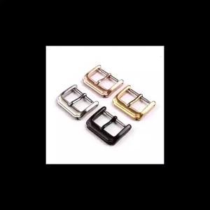 Khóa Cài Đồng Hồ Bằng Thép Không Gỉ Dành Cho Dây Da Phụ Kiện Thay Thế Đa Năng Màu Bạc Đen Vàng Vàng Hồng Kích Thước 14mm-22mm