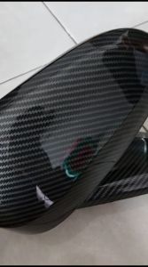 COVER SPION CARBON MOBIL TOYOTA ALL NEW HILUX 2016 - UP / PENUTUP SPION / COVER KACA SPION CARBON