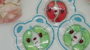 Reusable Ice Gel Eye Pack Compact Cooling Hot Cold Compress Gel Eye Pad for Eye Strain Swelling Dark Circle Under Eye Care
