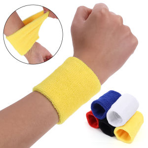 สายรัดข้อมือกีฬาที่ค้ำซับเหงื่อสายรัดข้อมือสำหรับทั้งสองเพศผ้าเช็ดตัวออกกำลังกายฟิตเนสวิ่งที่รองรับเหงื่อ