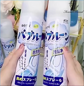 Toilet Foaming Cleaner Bathroom Multi Deodorizing Stain Removing Scale Removing Cleaning Agent