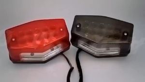 BUNTUT LAMPU STOP RX KING NEW 10 MATA RED MERAH LED LONG STAY ANDFLASH