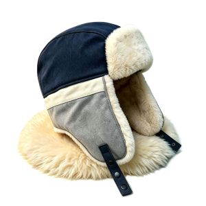 Lei Feng Hat Womens Winter Outdoor Riding Windproof Warm Pullover Hat Korean Version Versatile Plush