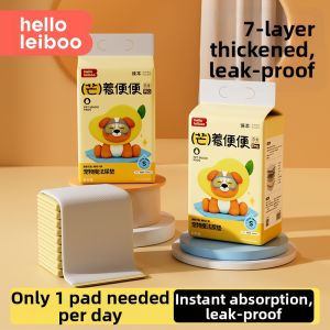 HELLOLEIBOO | Thick Absorbent Odor-Reducing Pet Urine Pad