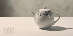 Teko Keramik Blue Oriental Ming 1 liter