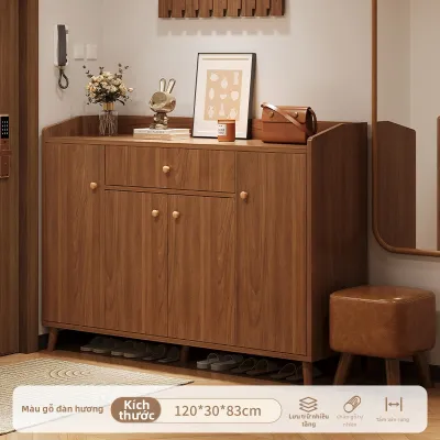 OUFENGHUADU | Tủ Giày Đa Tầng Tiết Kiệm Không Gian Chống Bụi Có Cửa